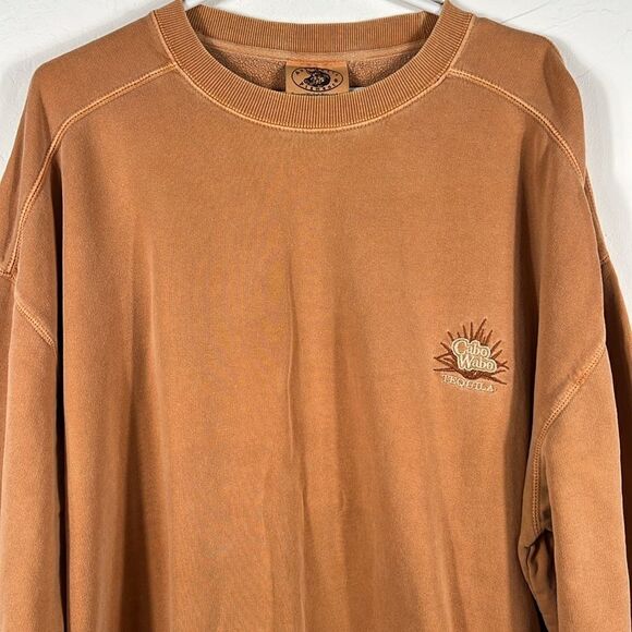 🔥🔥 Vintage CABO WABO TEQUILA Embroidered Pullover Sweatshirt Women Sz 2XL -EUC - Picture 2 of 11